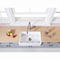 Gourmetier Solid Apron Front Farmhouse Sgl Bowl Kitchen Sink W/Strainer & Grid KGKFA301810BC - alternate 2
